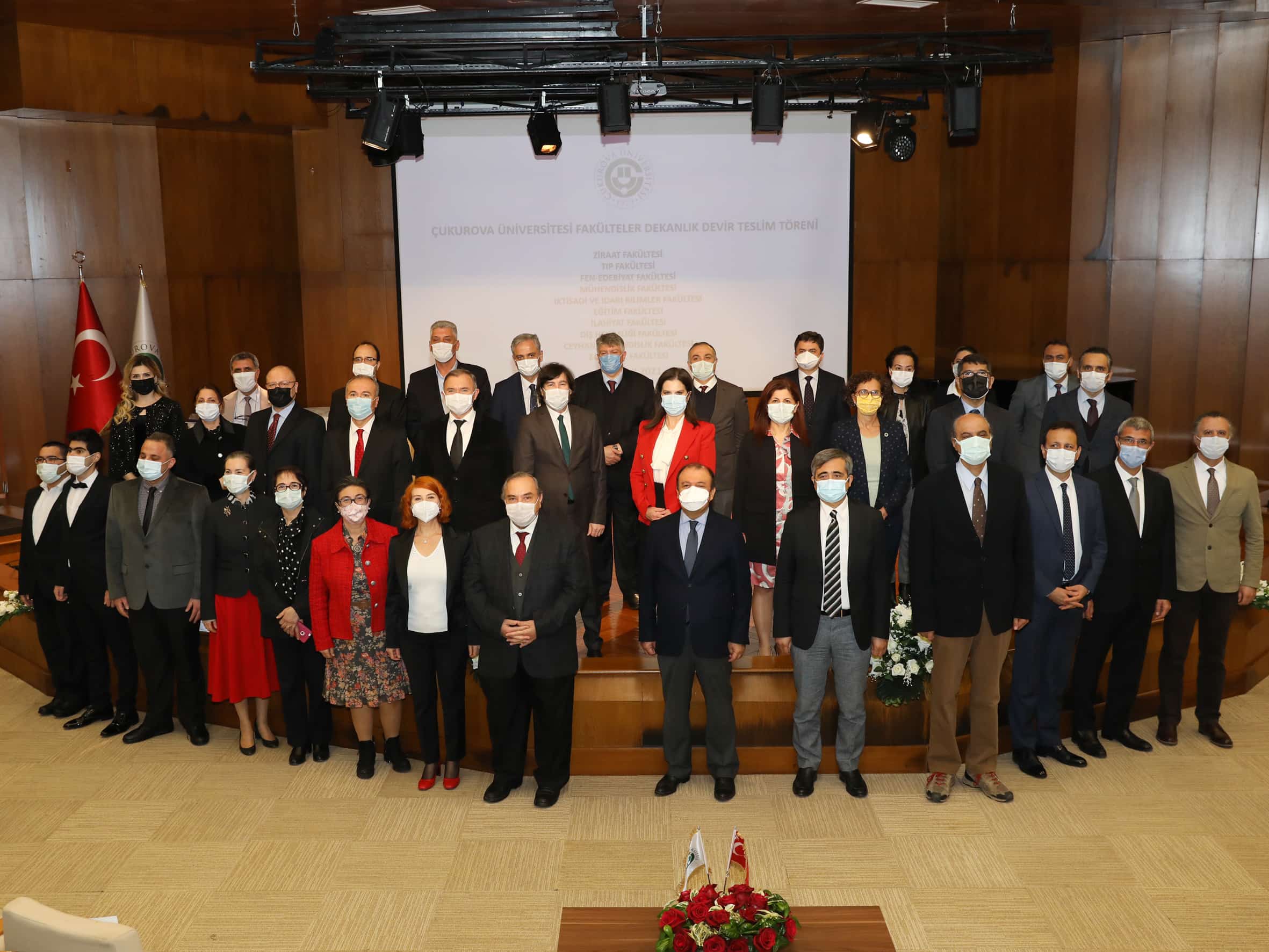 Çukurova Üniversitesinde Dekan Devir Teslim Töreni Yapıldı