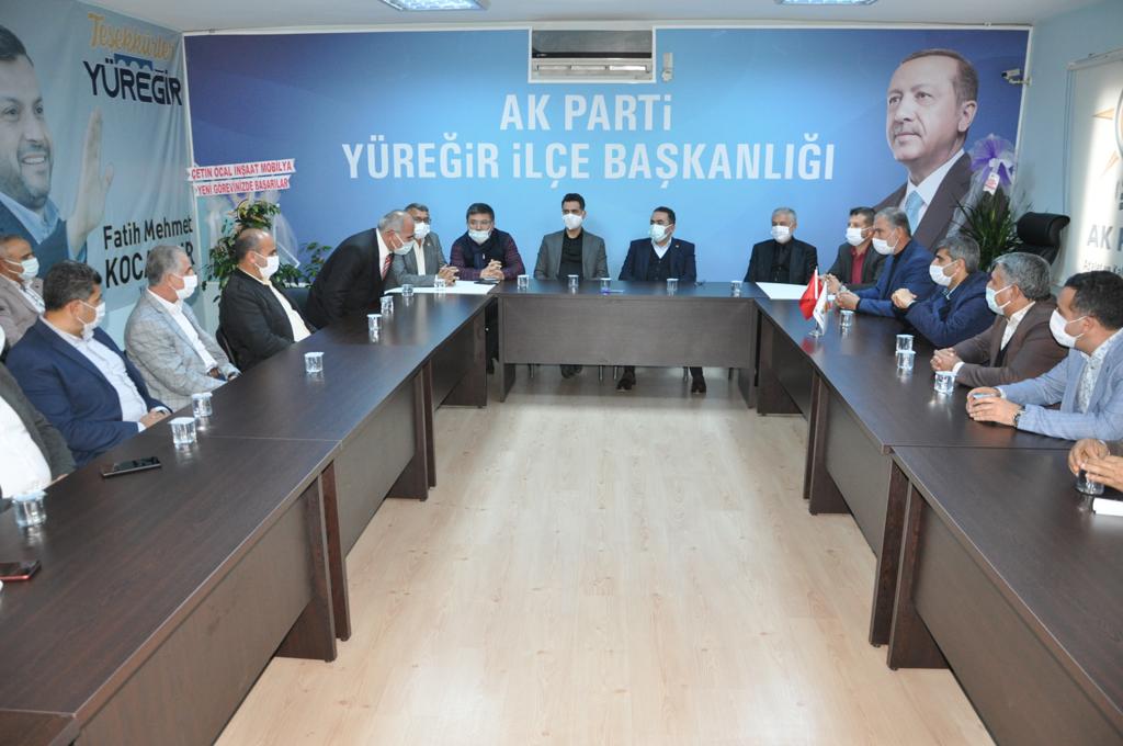 Doğru’dan AK Parti Yüreğir İlçe Teşkilatına Ziyaret
