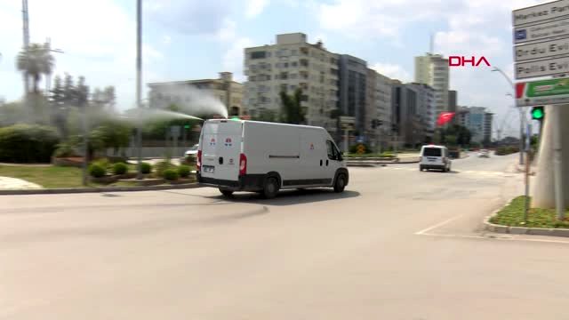 Adana polisinden helikopterli denetim