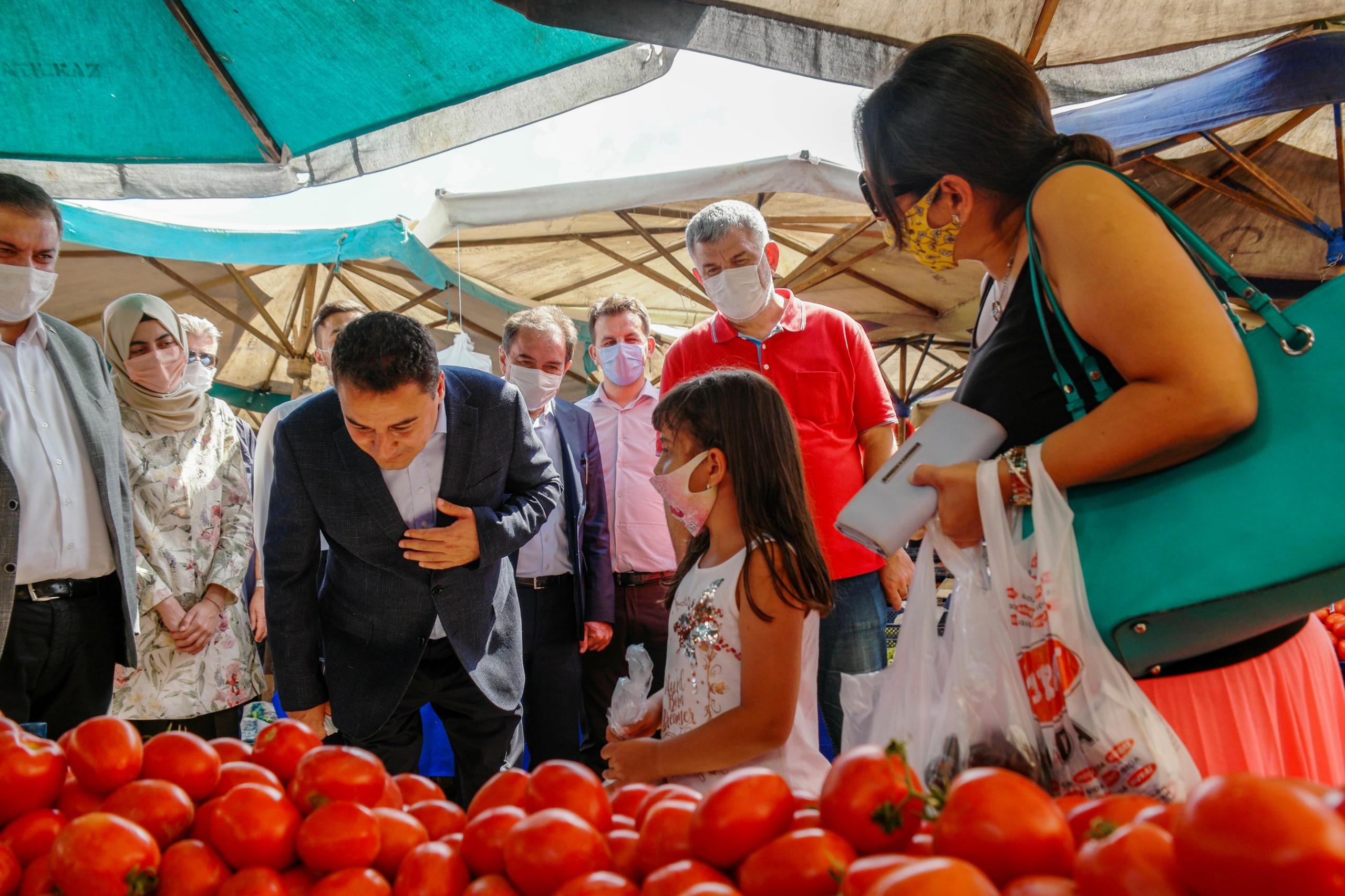 Babacan’dan Esnaf Ziyareti