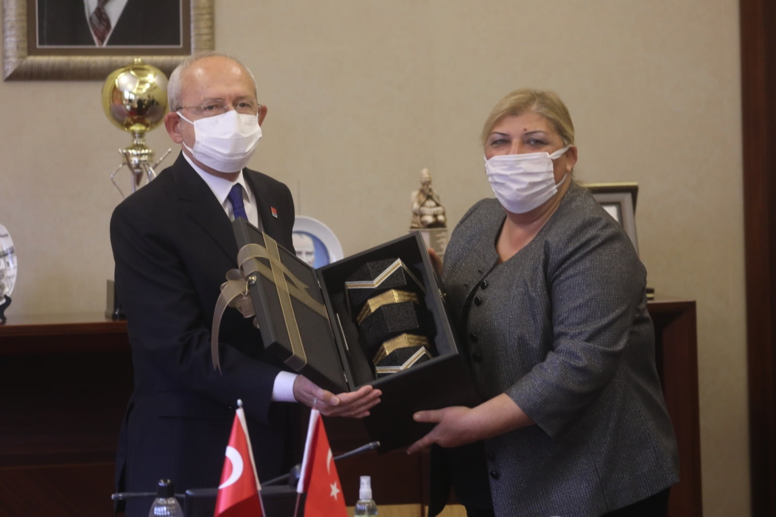 “GENEL BAŞKANIMIZI AĞIRLAMAKTAN ONUR DUYDUK”