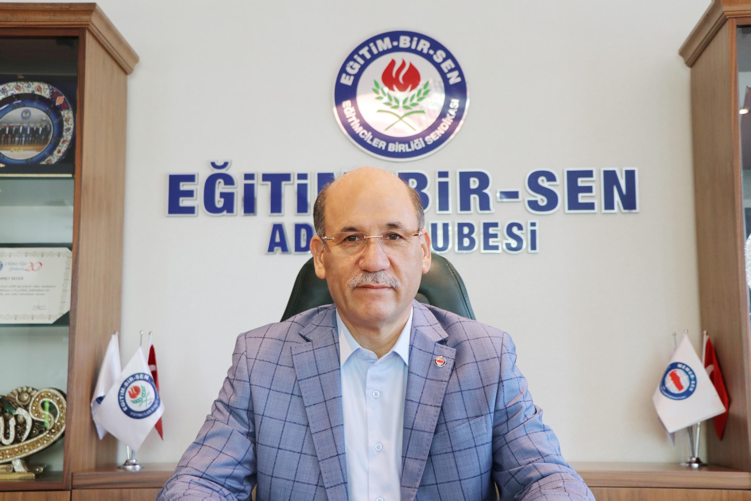 MEHMET SEZER: EĞİTİM ÇALIŞANLARIMIZ İÇİN YENİ BİR REKORA İMZA ATTIK