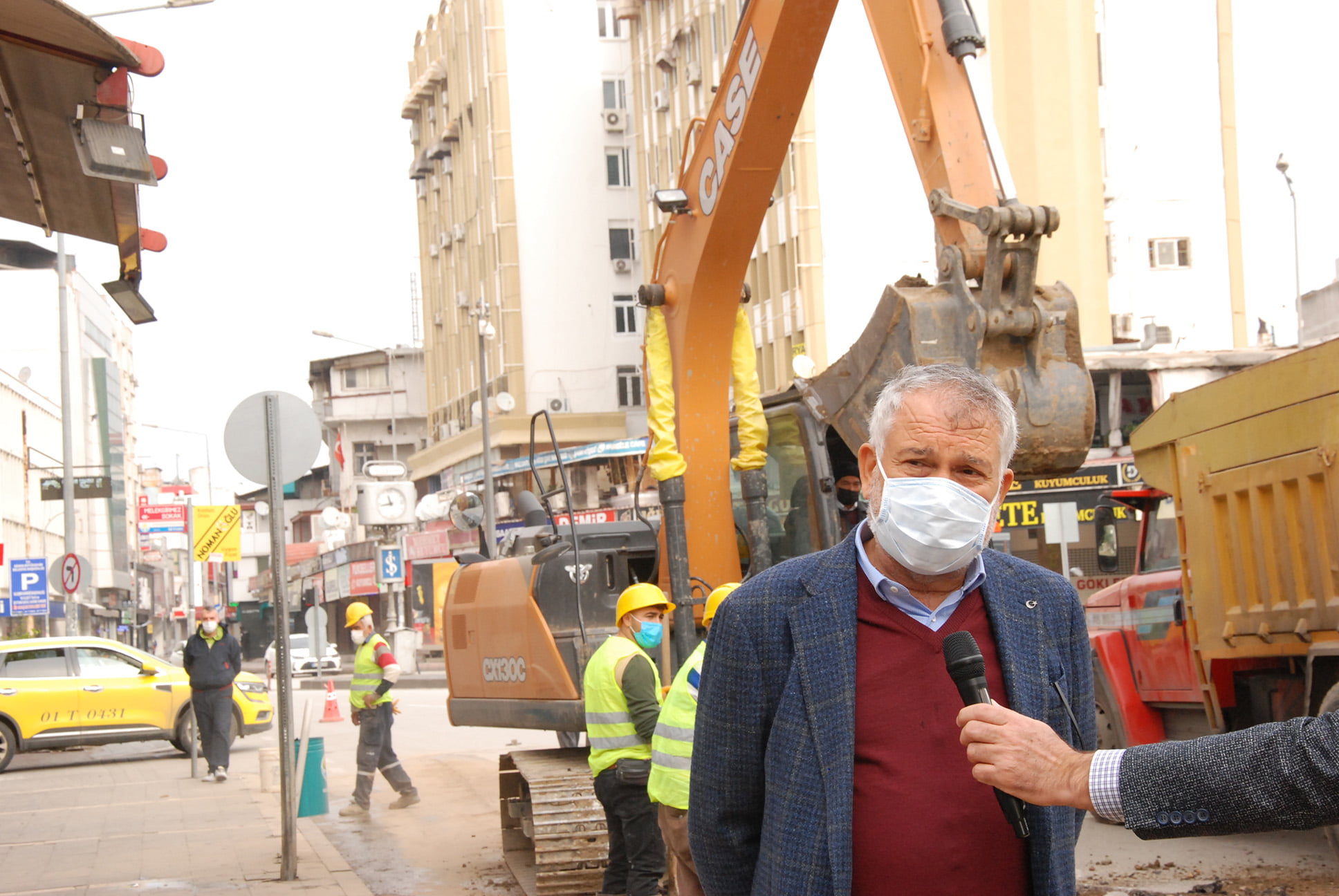 Saydam Caddesi’nde su baskınlarına son verecek çalışma