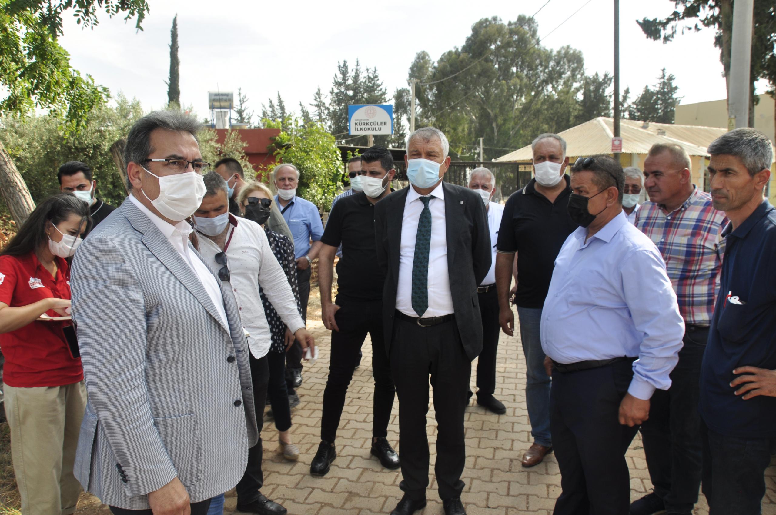 Karalar ve Boyvadaoğlu Kürkçüler köyünü ziyaret etti