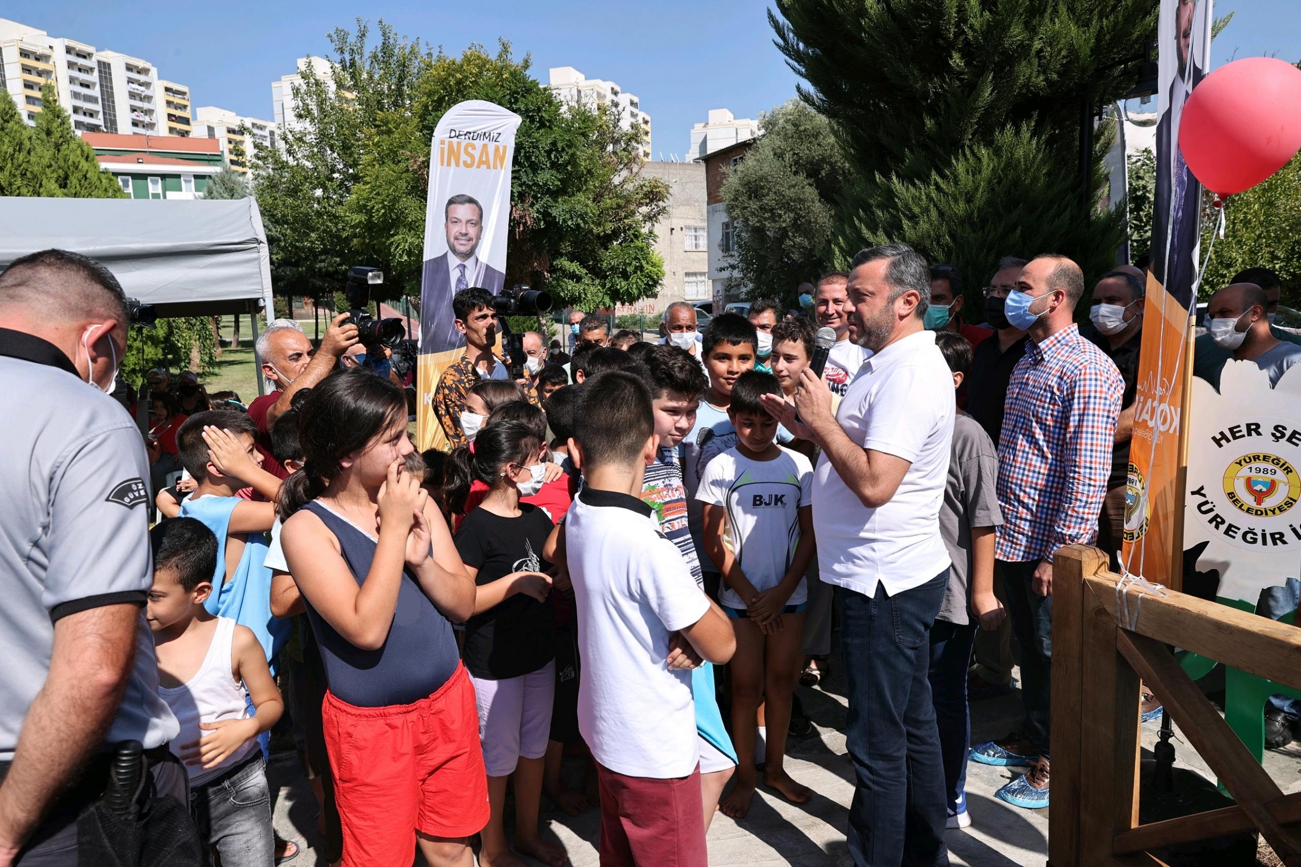 Yüreğir’in ilk su oyun parkı açıldı