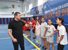 Yüreğirli çocuklar yıl boyu kesintisiz spor yapacak