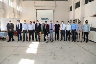 Rektör Prof. Dr. Tuncel Otomotiv Mühendisliği Bölümü’nde İncelemelerde Bulundu