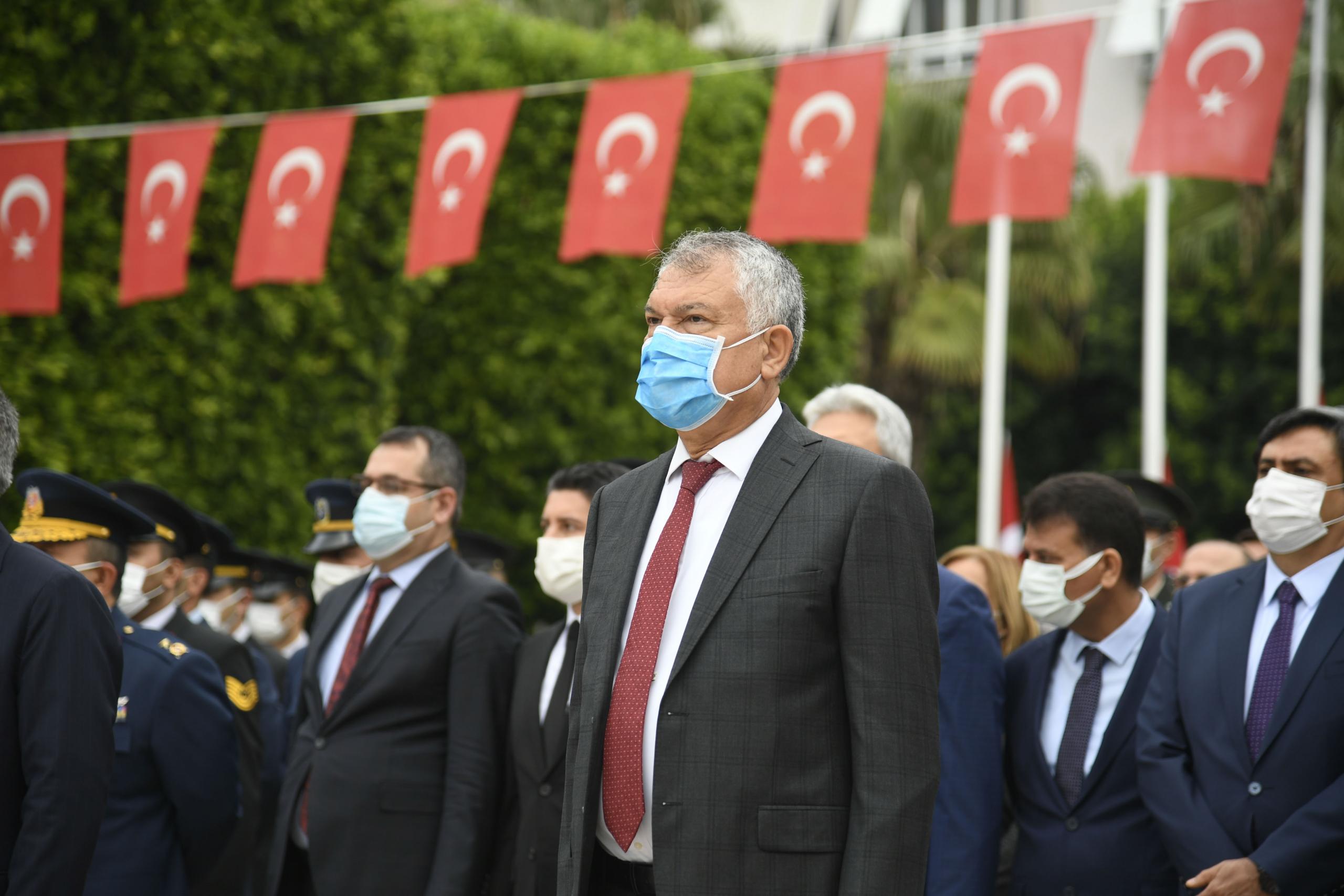 Adana’da 10 Kasım hüznü ve saygısı yaşandı