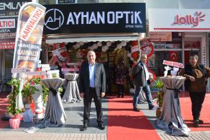 Ayhan Optik Mağazası açıldı…