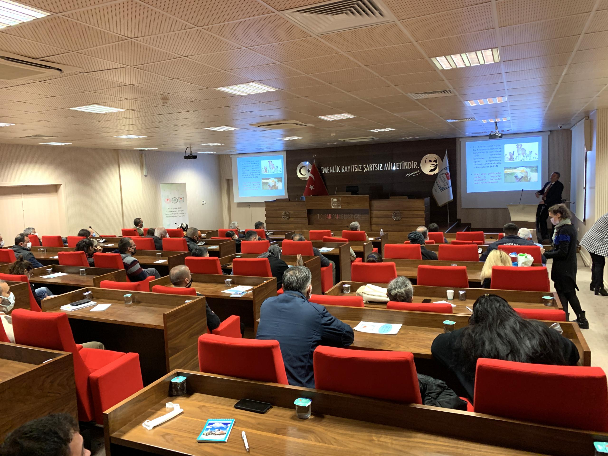 SARIÇAM BELEDİYESİ’NİN “SERTİFİKALI EV HAYVANLARI EĞİTİM KURSU” BAŞLADI