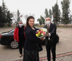 Rektör Prof. Dr. Tuncel, Ceyhan Kampüsünde Akademisyenleri Ziyaret etti
