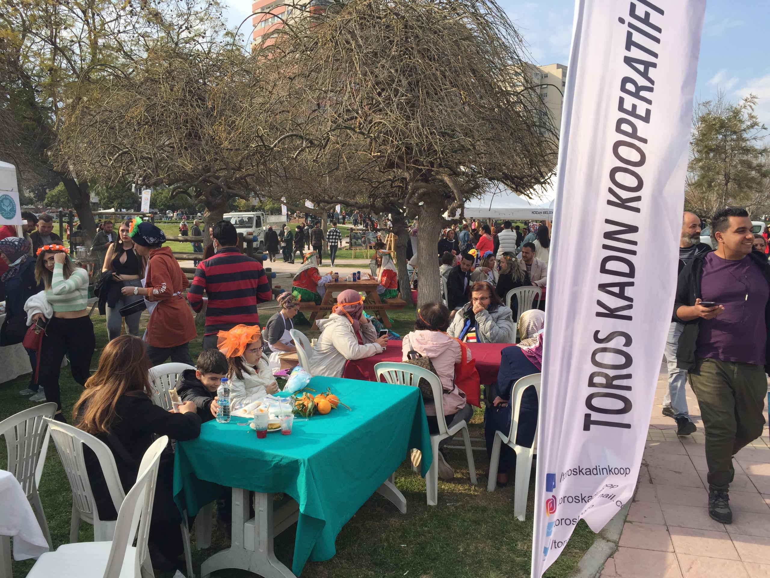 Karnavalda Toros Kadın Kooperatifine yoğun ilgi