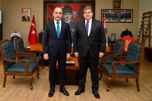 Başkan Avcı, Emniyet Müdürü İnci’yi ziyaret etti