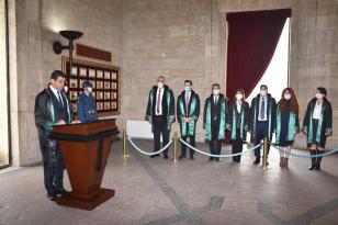 ADANA BAROSU, ANITKABİR’DE BÜYÜK ATATÜRK’ÜN HUZURUNA ÇIKTI
