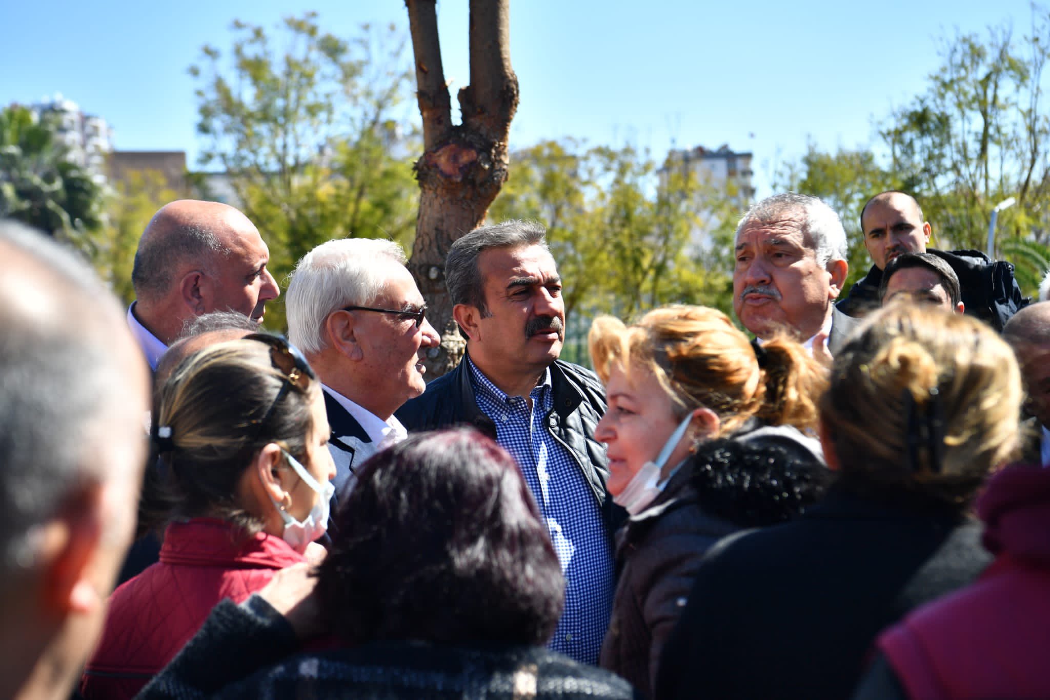 Başkanlar dert dinledi