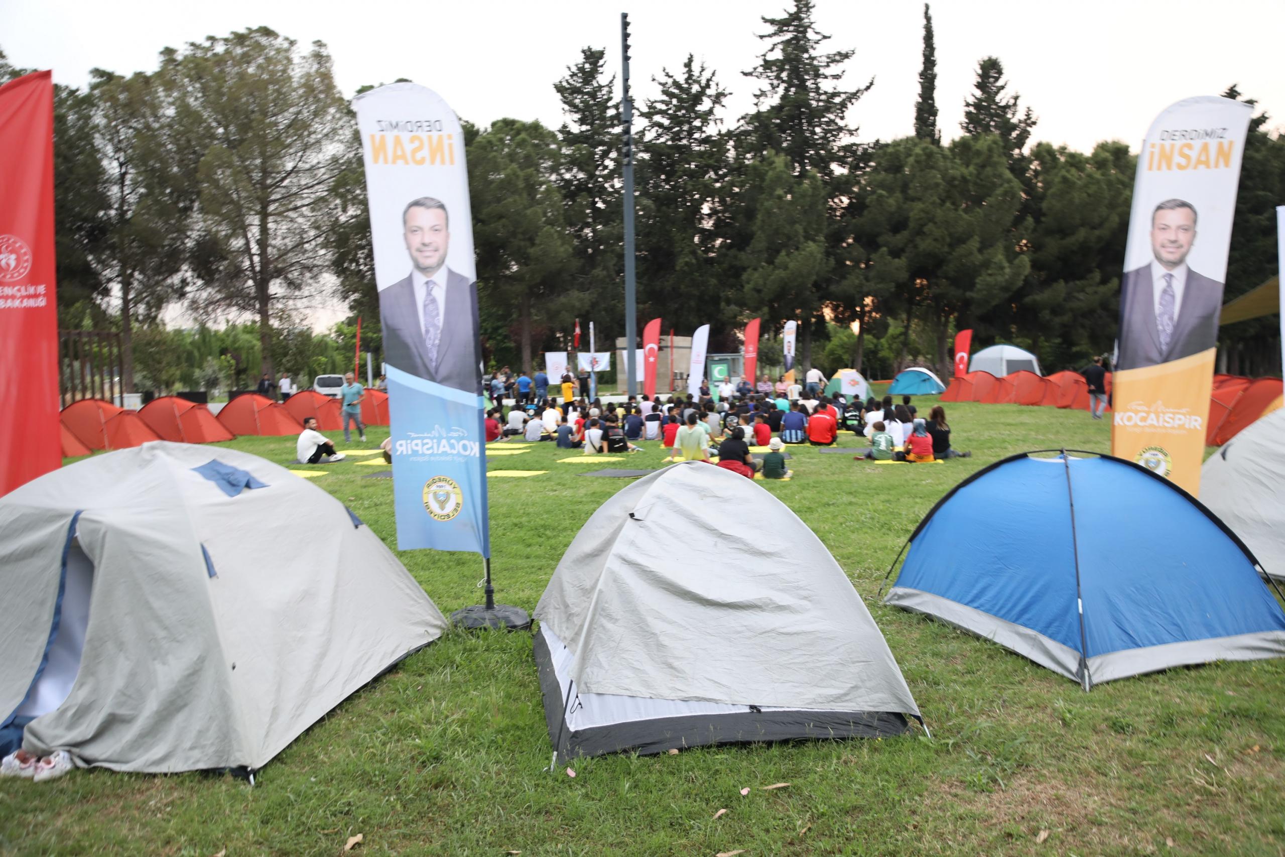 Yüreğirli izciler gençlik kampında buluştu