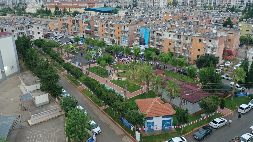 2000 EVLER’E NEFES ALDIRACAK PARK HİZMETE GİRDİ