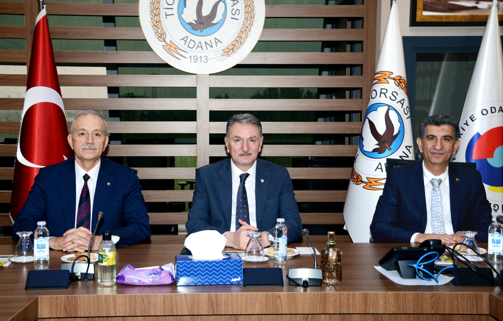 TMO Genel Müdürü Ahmet Güldal, ATB’de Sektör Temsilcileri ile buluştu