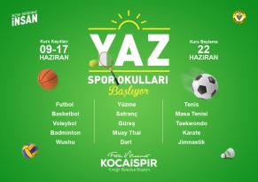 YÜREĞİR BELEDİYESİ YAZ SPOR OKULLARI BAŞLIYOR