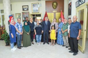 VALİ ELBAN’DAN ŞEHİT VE GAZİ DERNEKLERİNE ZİYARET