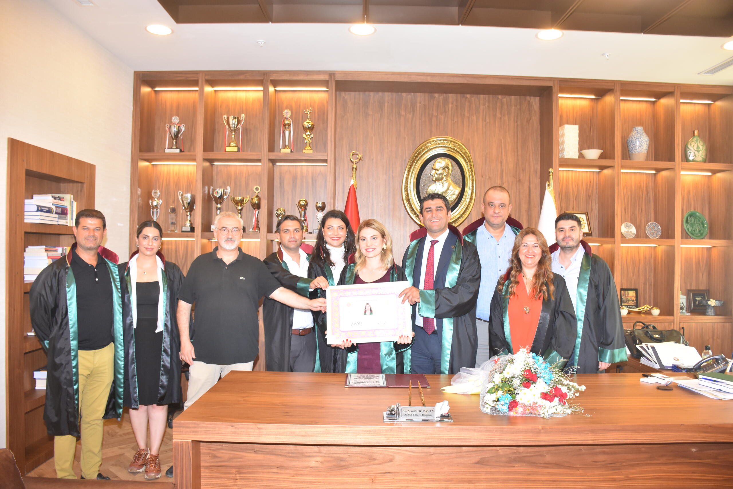 Törenle avukatlık mesleğine adımlarını attılar