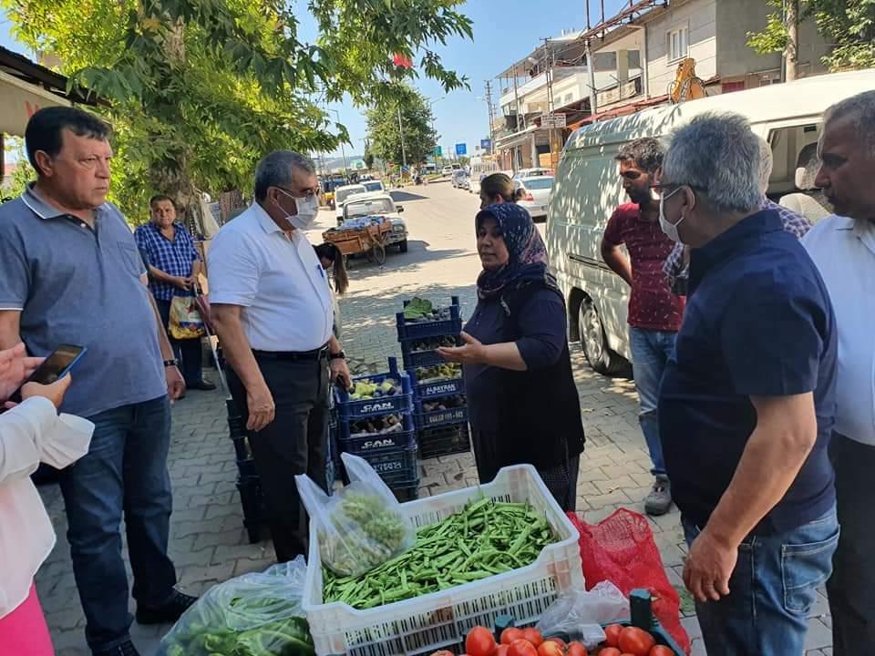 Vatandaşlarımız çarşı ve pazardaki fiyat artışlarına isyan ediyor