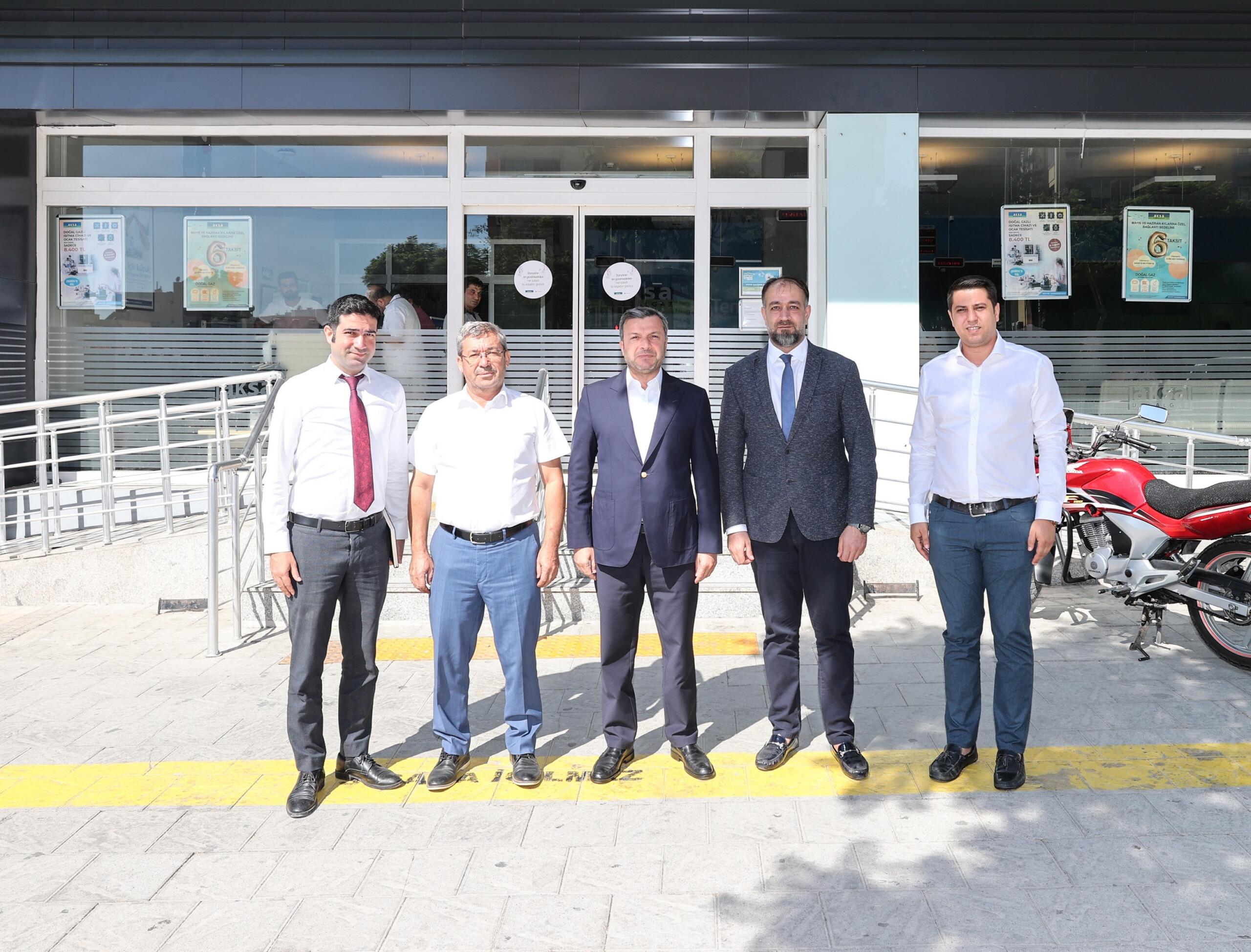 BAŞKAN KOCAİSPİR’DEN ‘DOĞALGAZ’ MESAİSİ