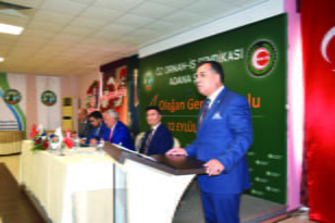 Öz Orman-İş Adana Şube Başkanı Şahin Cerit Güven tazeledi
