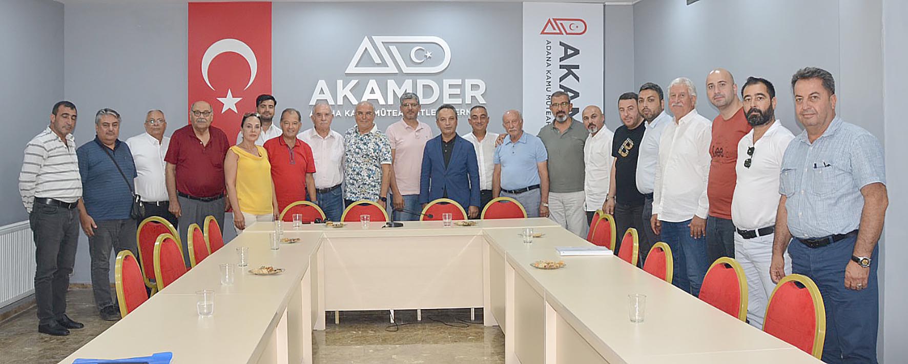 AKAMDER’DEN HALİL AVCI’YA TAM DESTEK