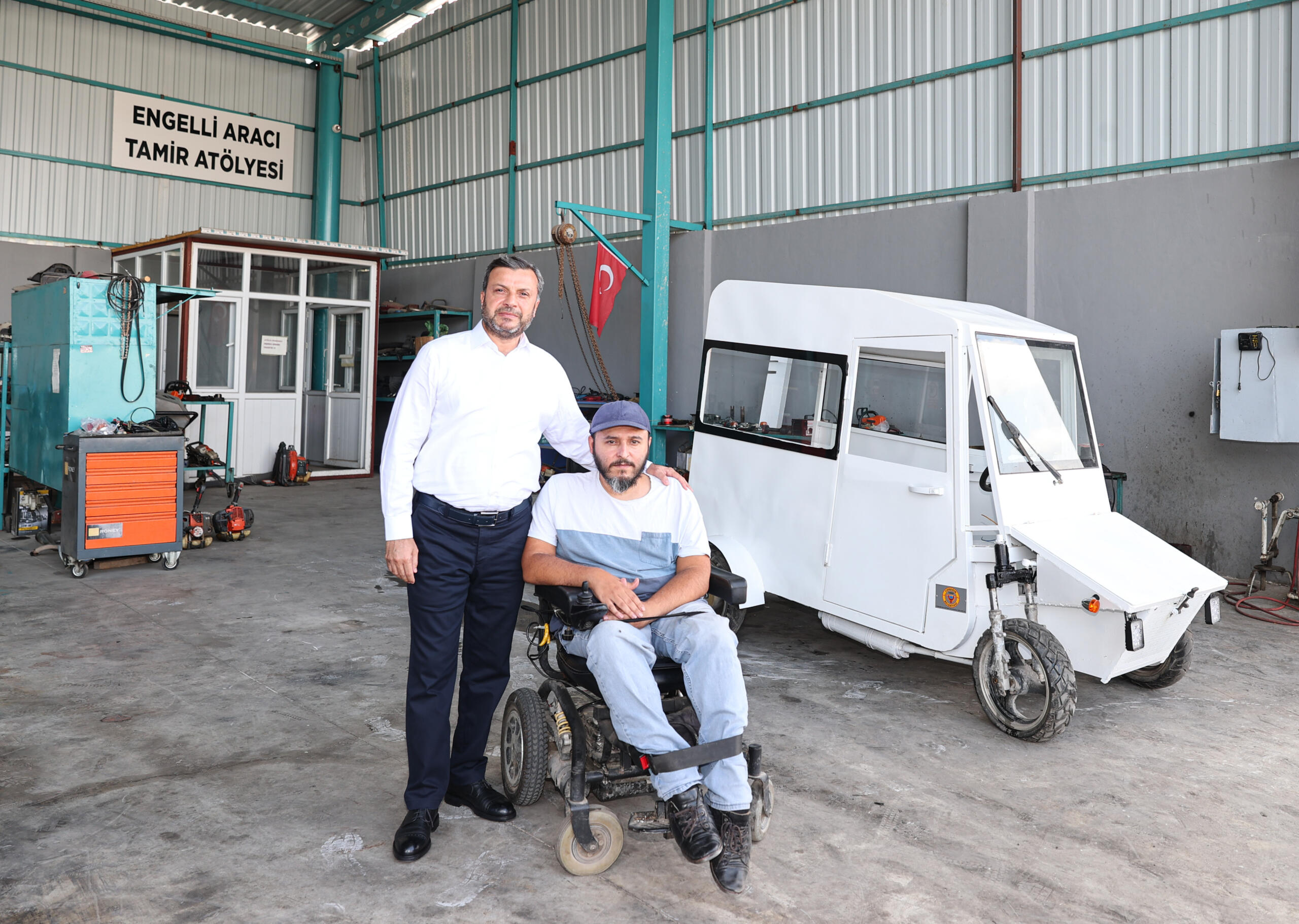 BAŞKAN KOCAİSPİR’DEN ENGELLİ GÜLER’E TAM DESTEK