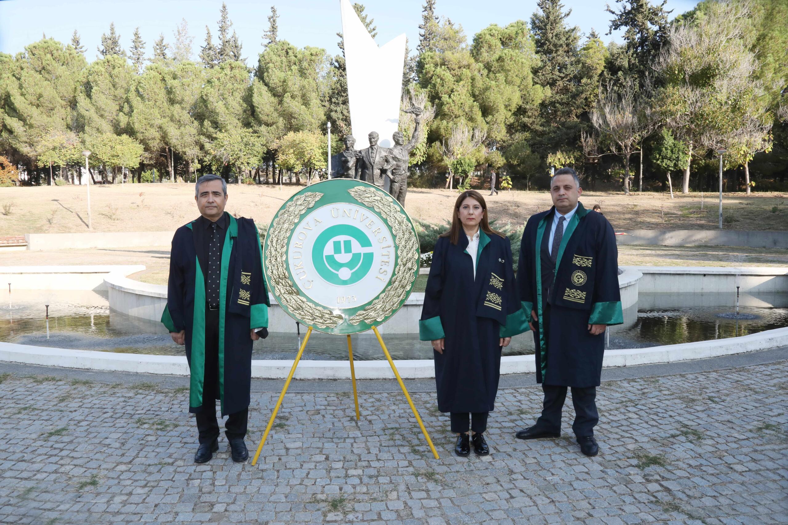 Çukurova Üniversitesi Ata’sını andı