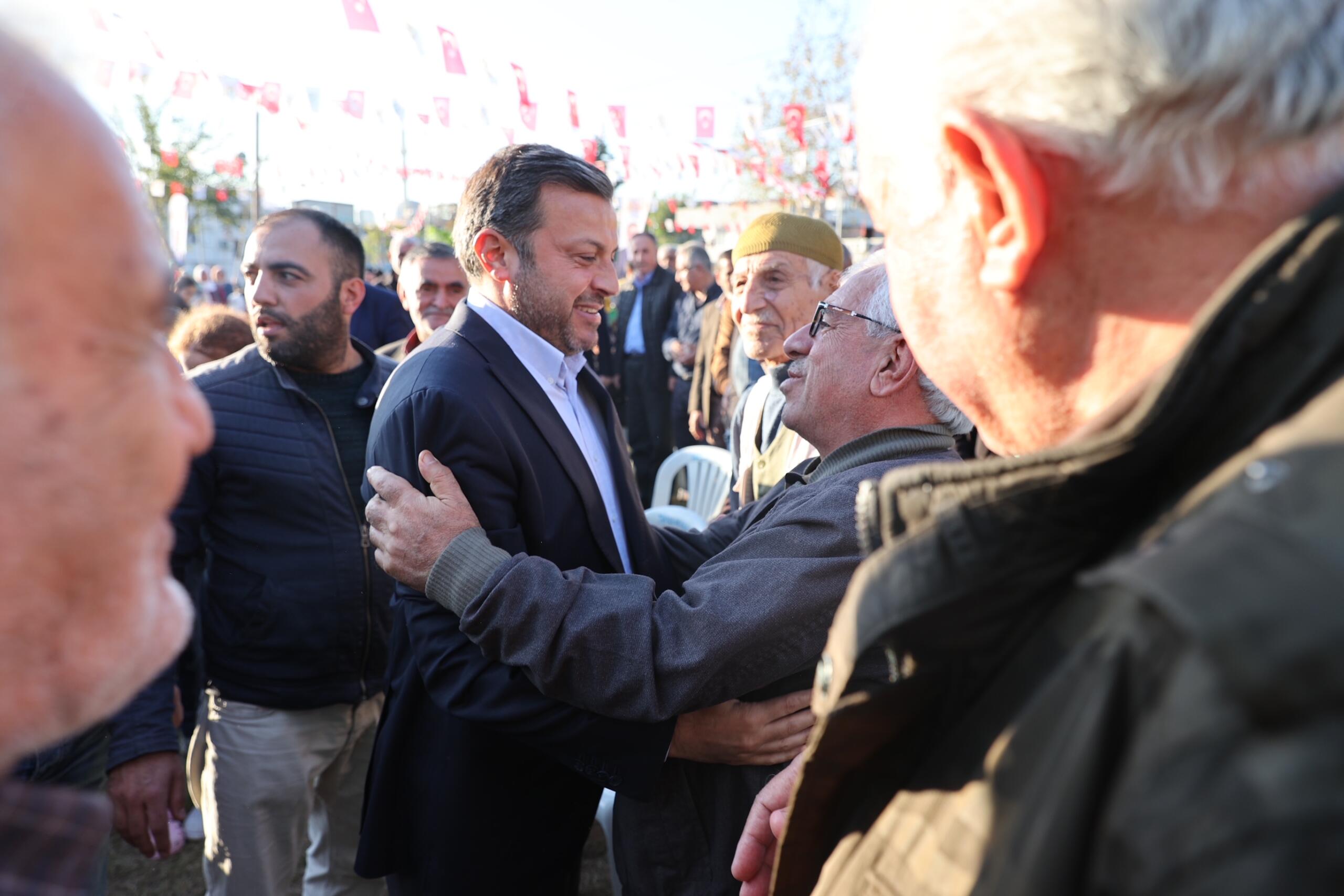 Başkan Kocaispir’e Kiremithane’de sevgi seli