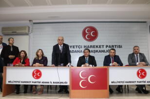 MHP Adana İl Başkanlığı’nda bayrak değişimi…