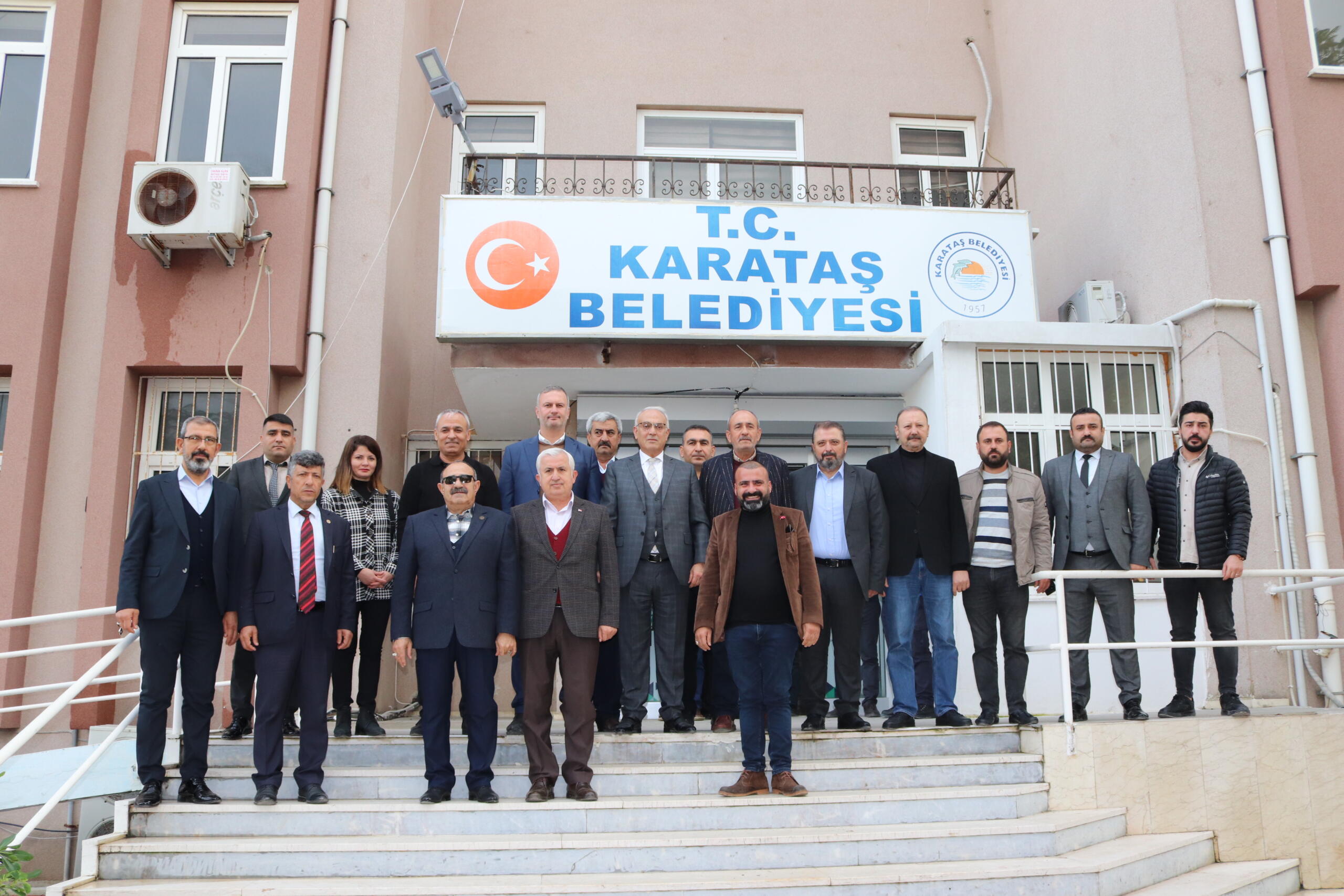 Yusuf Kanlı ve MHP heyetine yoğun ilgi!