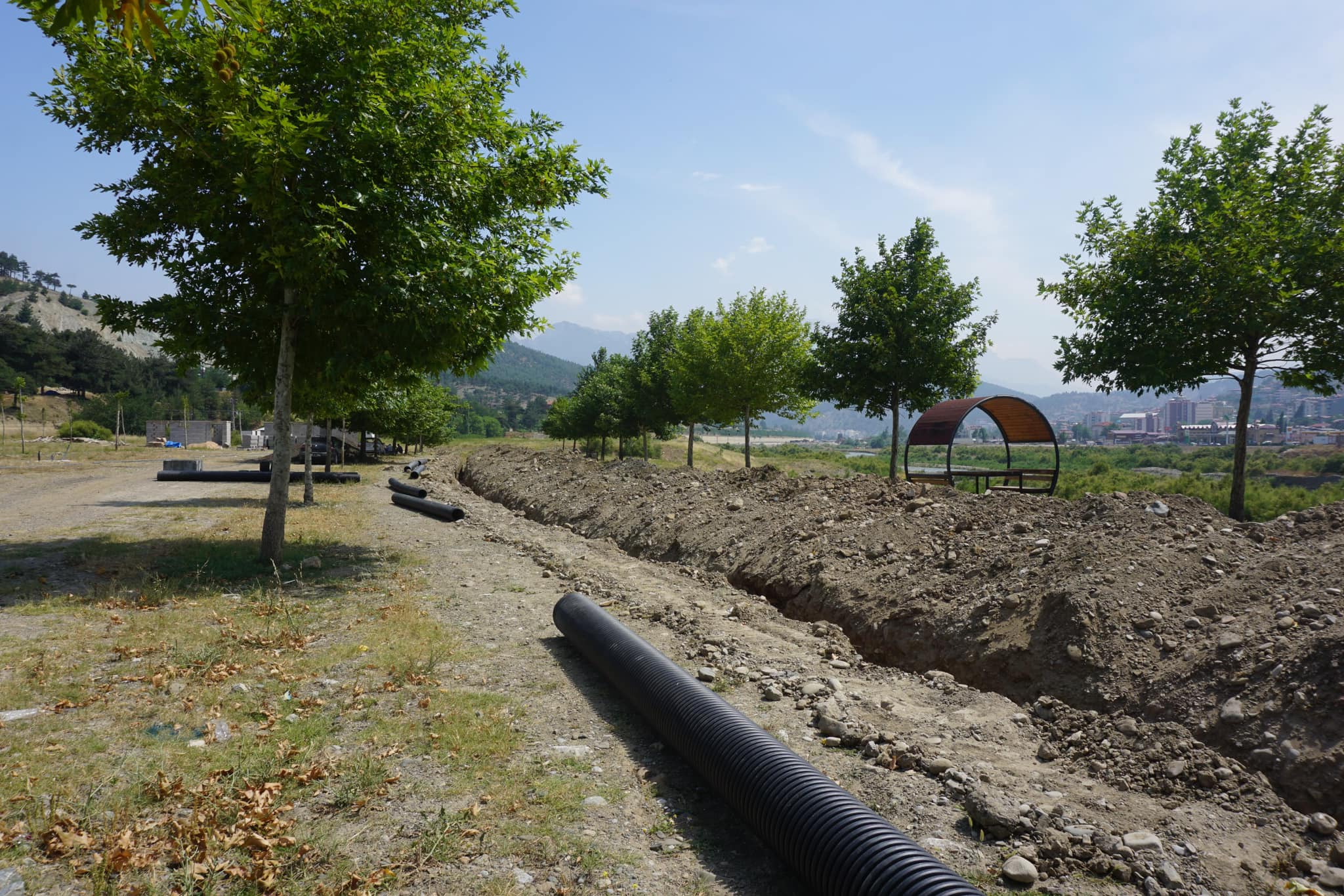 30 Dönümlük Gökbez Parkı şekillenmeye devam ediyor