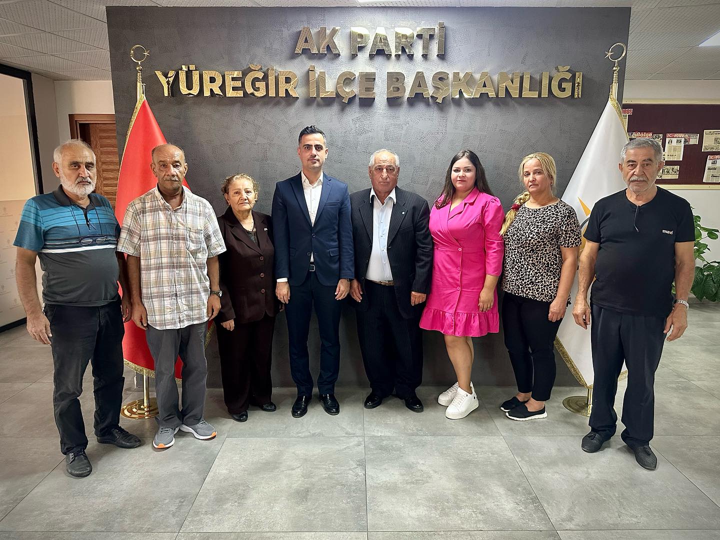 DSP YÜREĞİR’DEN AK PARTİ YÜREĞİR’E ANLAMLI ZİYARET