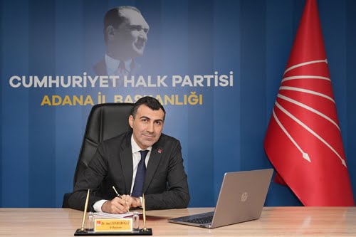 CHP Adana İl Başkanı Doç. Dr. Anıl Tanburoğlu’nun Ramazan Bayramı kutlama mesajı