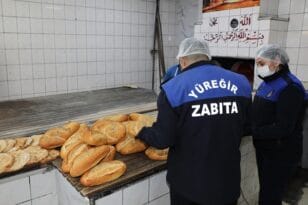YÜREĞİR BELEDİYESİ ZABITA EKİPLERİNDEN FIRINLARA SIKI DENETİM