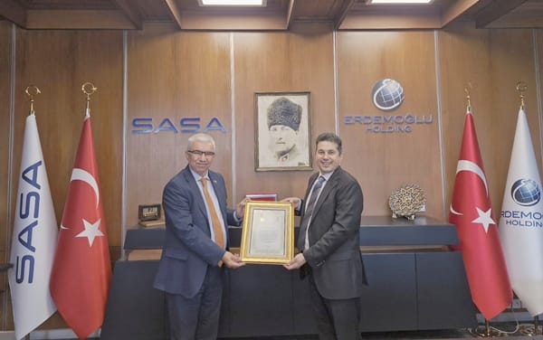 SASA’ya Türk Kızılay’dan Kurumsal Altın Madalya