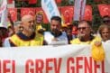 KESK ADANA ŞUBELER PLATFORMUNA BAĞLI SENDİKALAR İŞ BIRAKARAK ALANLARA ÇIKTILAR.