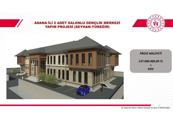 ADANA’YA 830 MİLYON LİRALIK DEV SPOR YATIRIMI