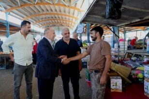 BAŞKAN DEMİRÇALI PAZARCI ESNAFIYLA KAHVALTIDA BULUŞTU