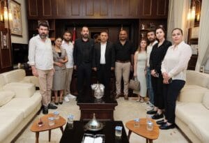 UMFED’DEN BAŞKAN VEKİLİ GÜNGÖR GEÇER’E ZİYARET…
