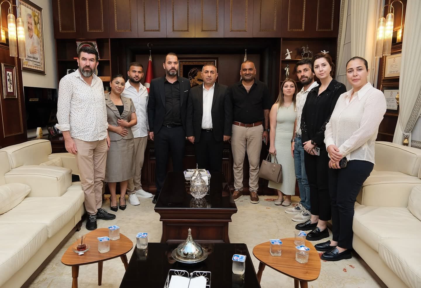 UMFED’DEN BAŞKAN VEKİLİ GÜNGÖR GEÇER’E ZİYARET…