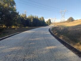 Herekli Mahallesi’nde sathi kaplama yol çalışması tamamlandı