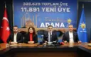 AK Parti’nin Adana’daki üye sayısı 328 bini aştı