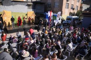 Kırmızı Başlıklı Kız, Yenibey Mahallesi’nde Çocuklarla buluştu