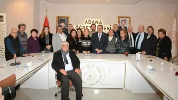 Abdullah Doğru Adana basınıyla bir araya geldi…