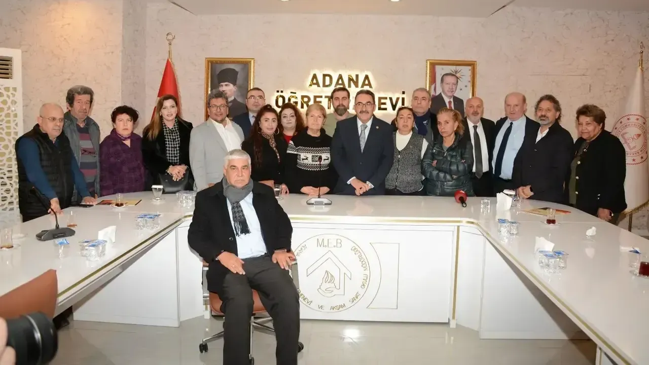 Abdullah Doğru Adana basınıyla bir araya geldi…