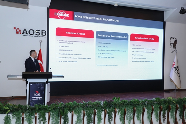 AOSB’de Dış Ticarette Güvenli Adımlar Anlatıldı